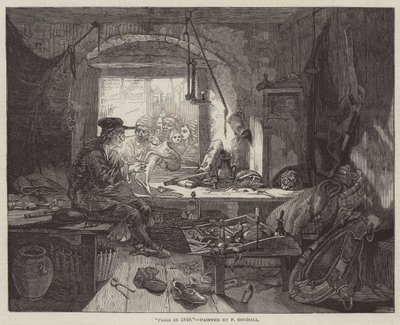 Paris in 1848 by Frederick Goodall